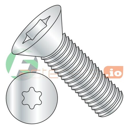 Newport Fasteners M2-0.40 x 4 mm Torx Flat Machine Screw, Zinc Plated Steel, 10000 PK 478531
